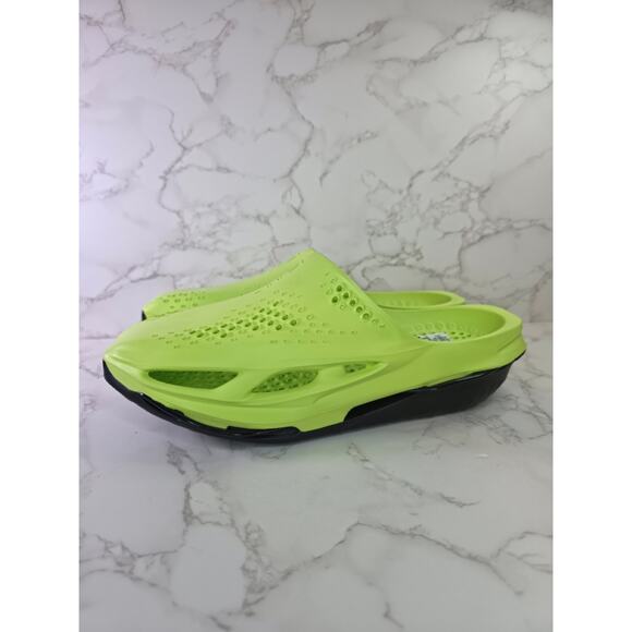 Nike x MMW 005 Slides Men’s Volt/Black DH1258-700 Size 11 New With Bag - Picture 2 of 8